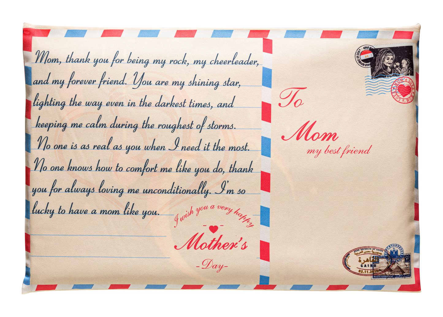 English Mother’s Day Letter Envelope
