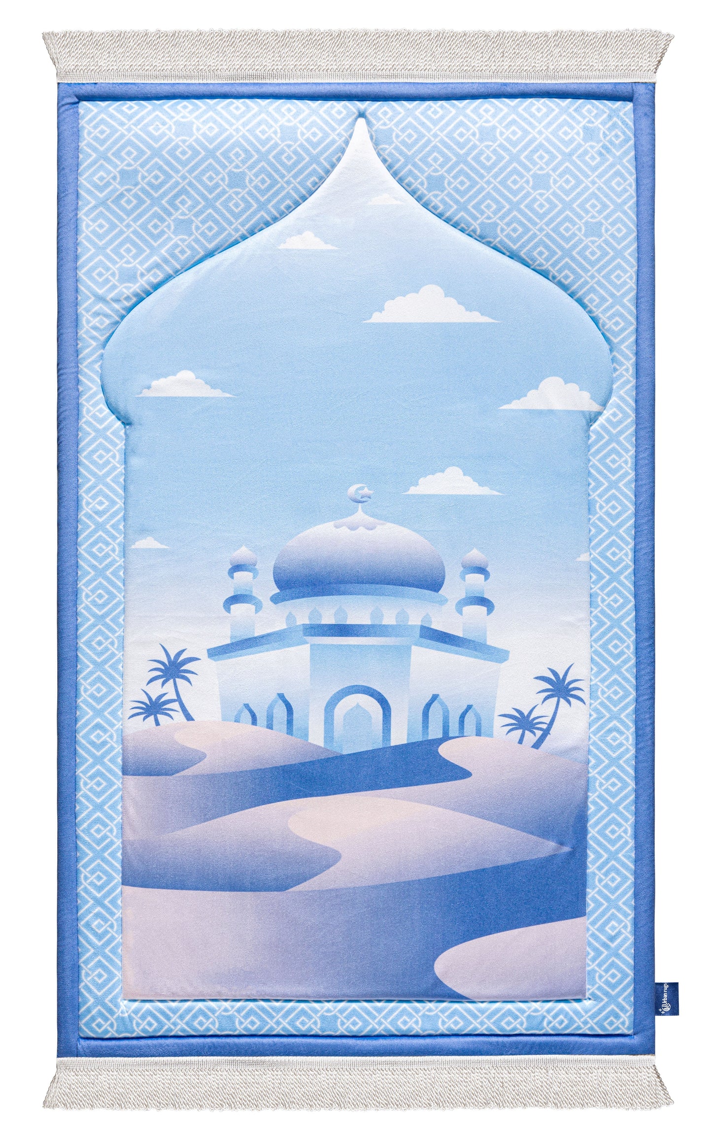 Bluish Sahara Mosque Junior Prayer Mat