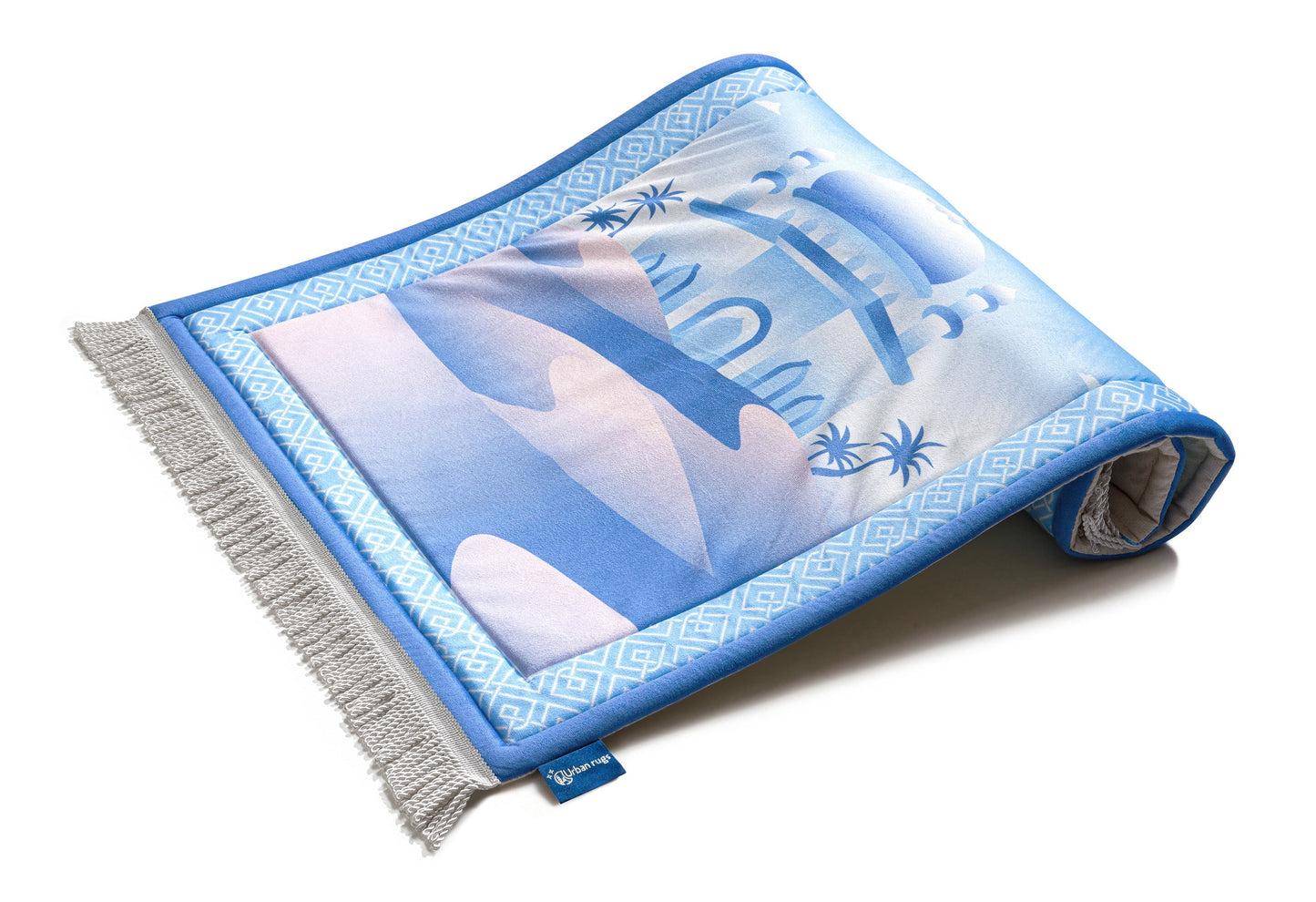 Bluish Sahara Mosque Junior Prayer Mat