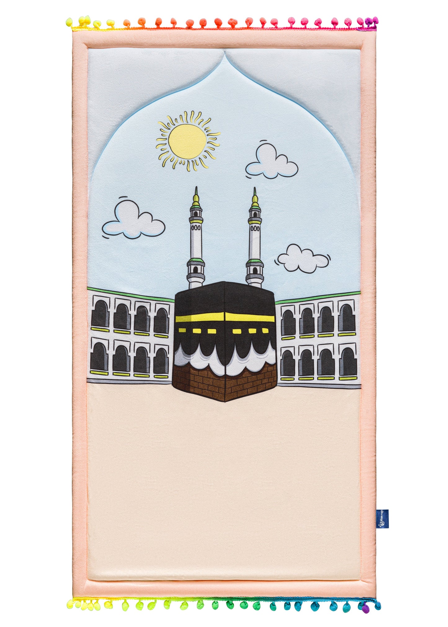 Midday in Mecca Kids Prayer Mat
