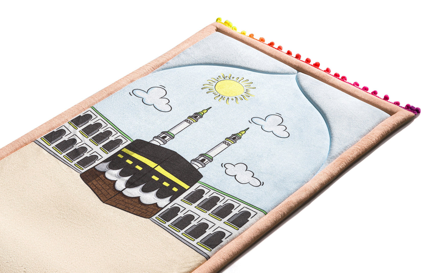 Midday in Mecca Kids Prayer Mat