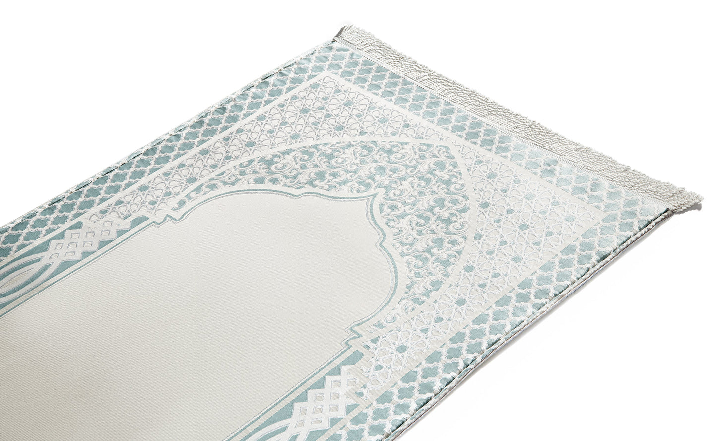 Imperial Mint Green Naseej Prayer Mat