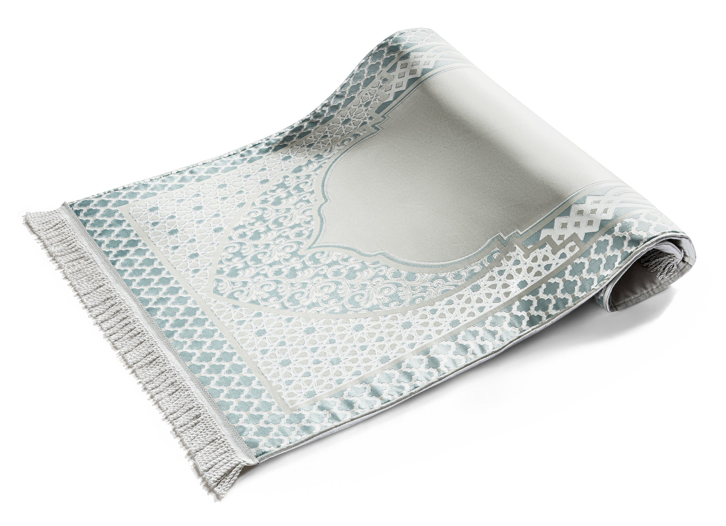 Imperial Mint Green Naseej Prayer Mat