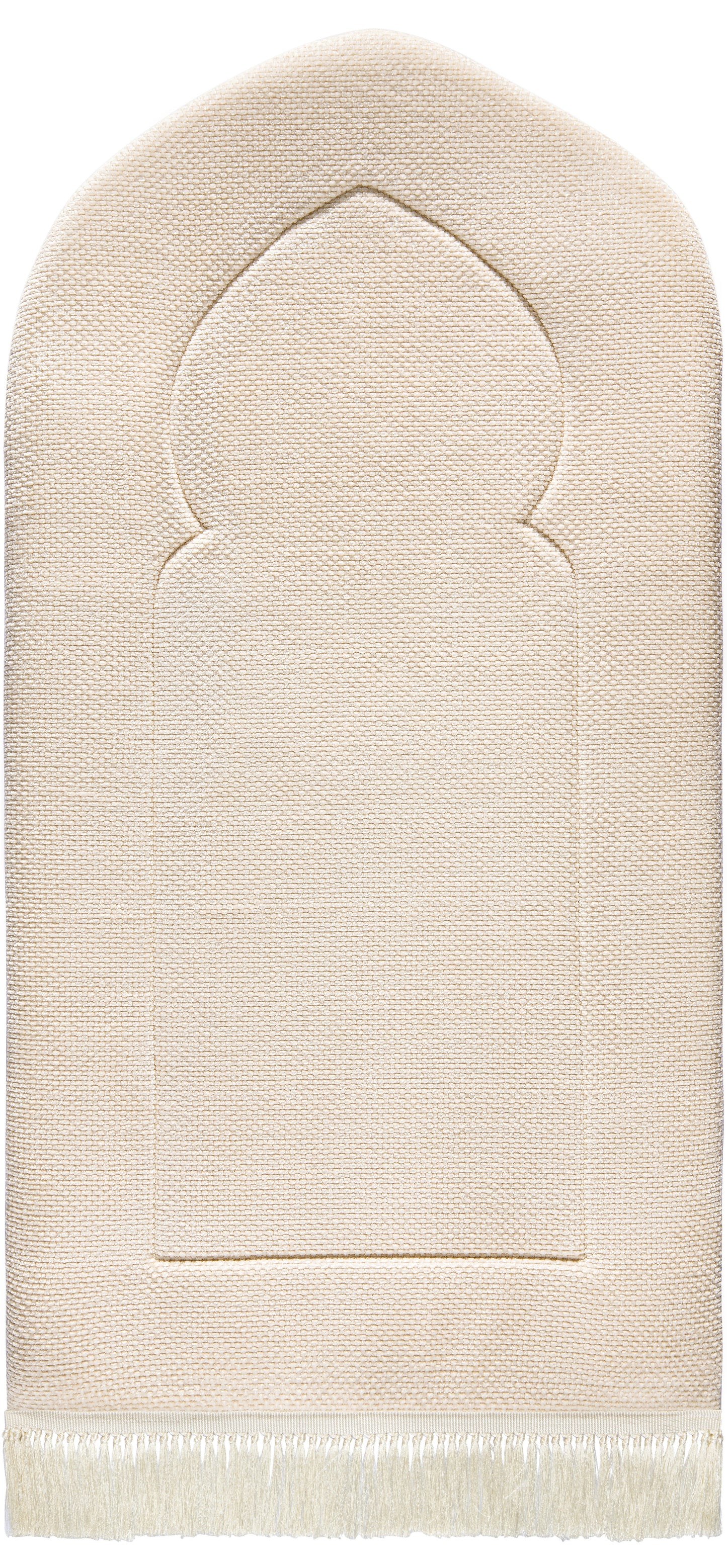 Sand Arched Plain Prayer Mat