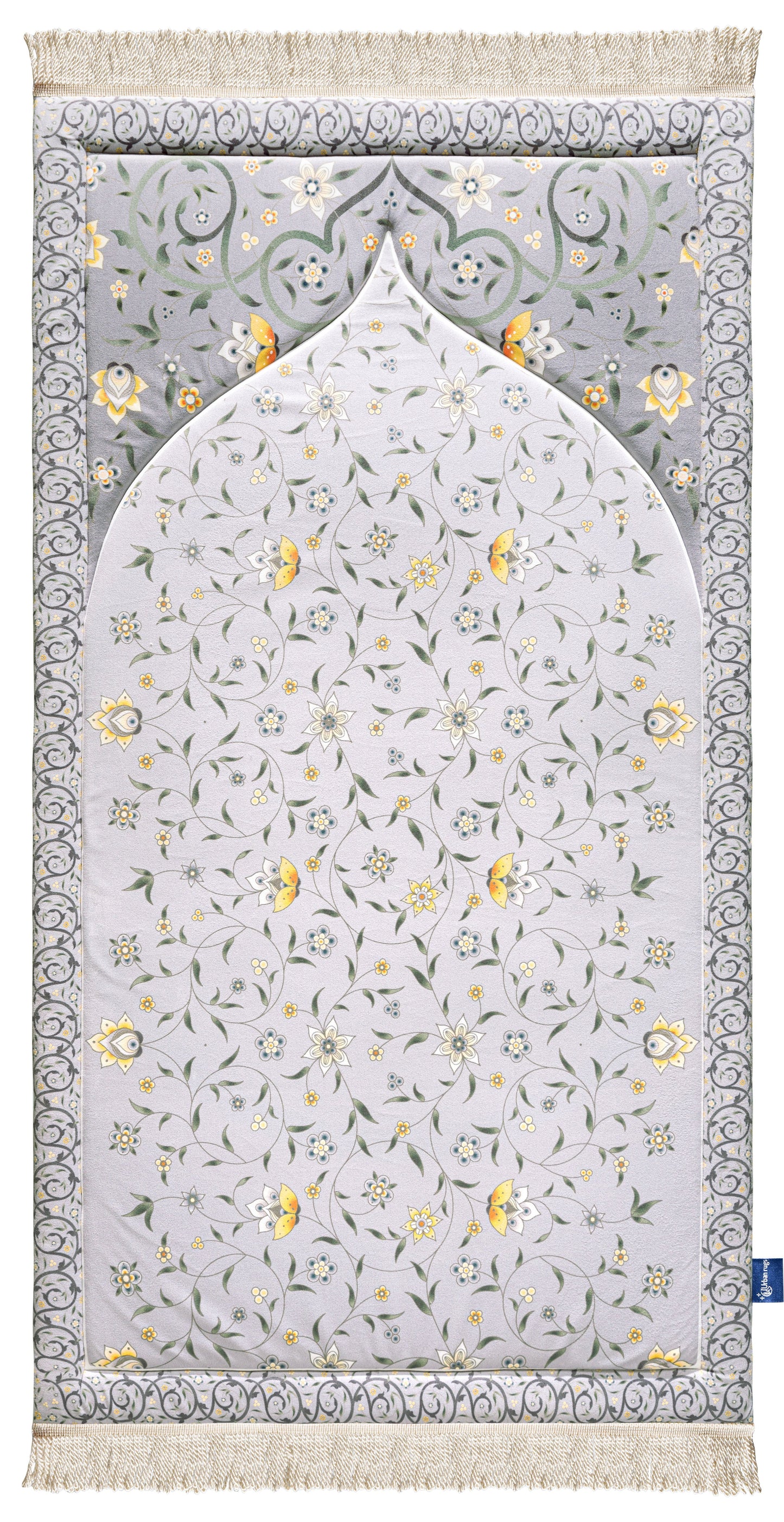 Yellow Louts Premium Prayer Mat
