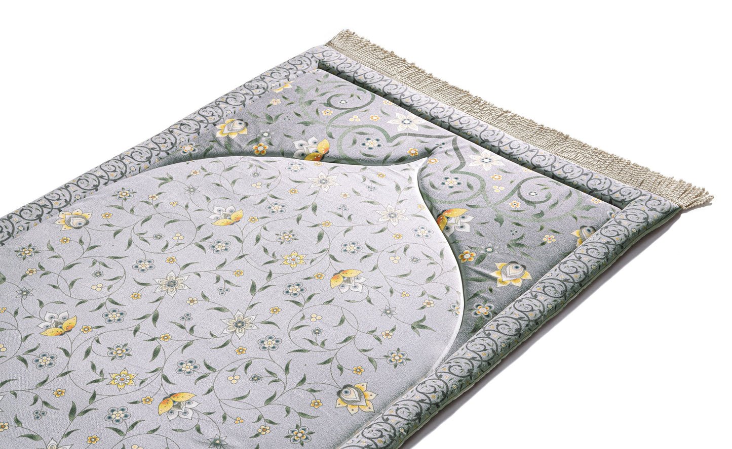 Yellow Louts Premium Prayer Mat