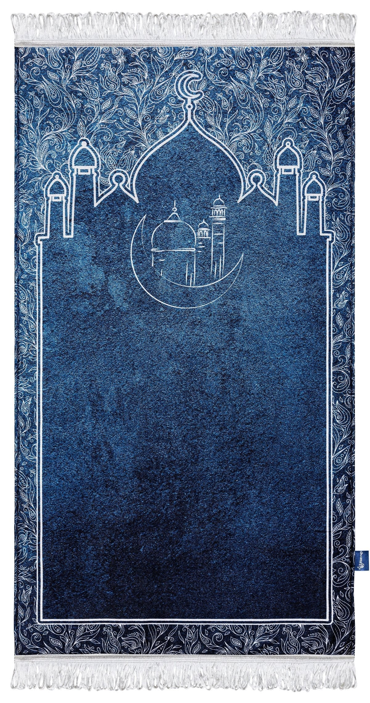 Islamic Navy Blue Original Prayer Mat