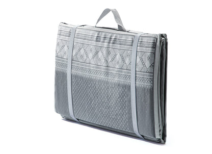 Classical Grey Backrest Prayer Mat