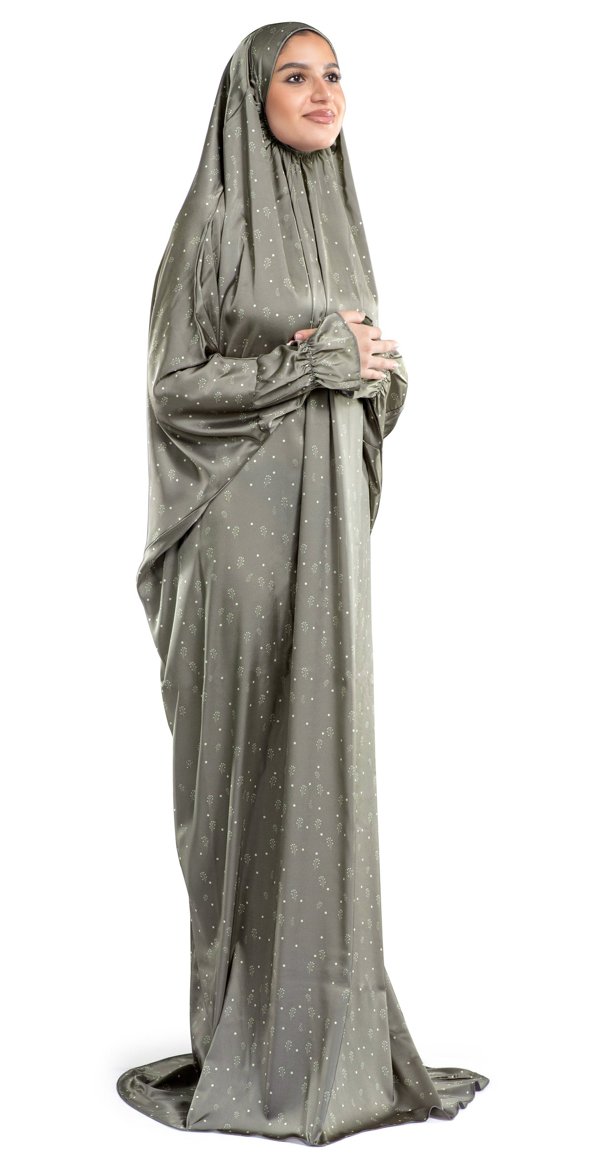 Kale Satin Islamic Prayer Wear