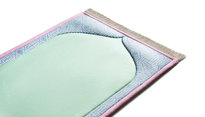 Pastel Islamic Arch Junior Prayer Mat