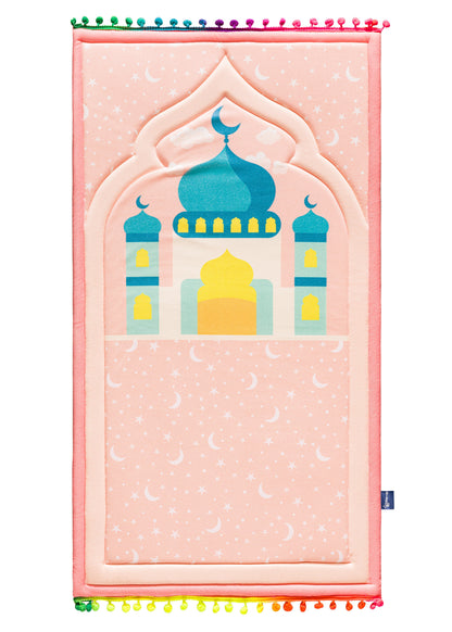 Pink-Ish Kids Prayer Mat