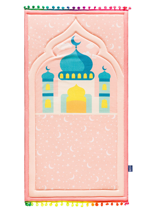 Pink-Ish Kids Prayer Mat