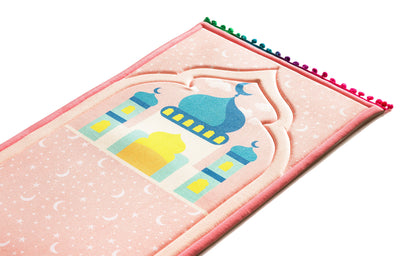 Pink-Ish Kids Prayer Mat