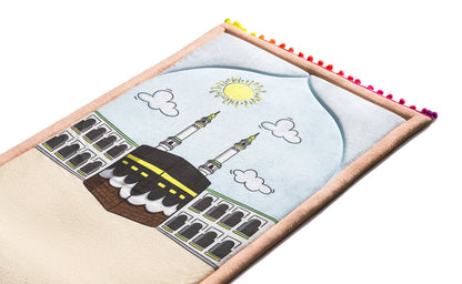 Midday in Mecca Kids Prayer Mat