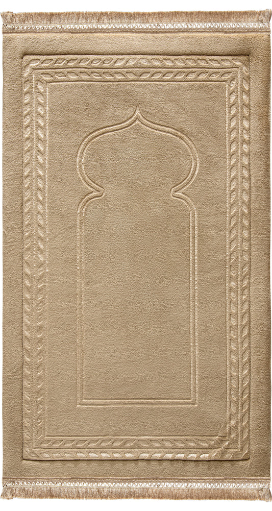 Bronz Emboss Prayer Mat