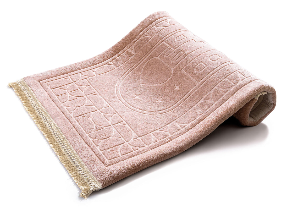 Blush Pink Emboss Prayer Mat
