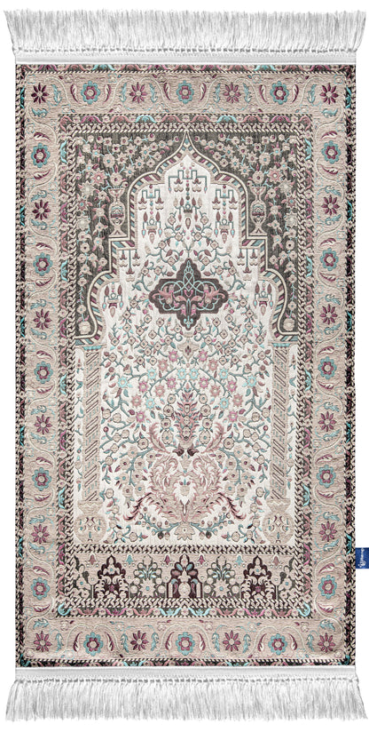 Pastel Mihrab Naseej Prayer Mat