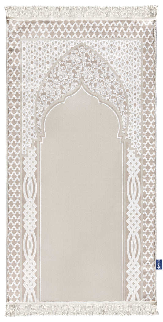 Imperial Beige Naseej Prayer Mat