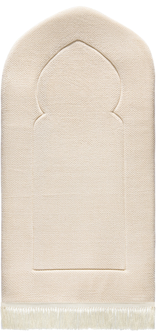 Sand Arched Plain Prayer Mat