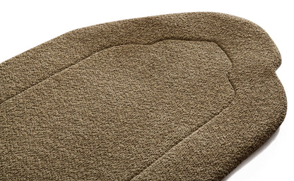 Tan Arched Plain Prayer Mat