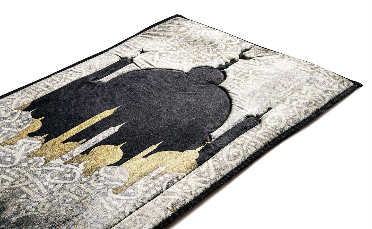 Light Arabic Calligraphy Premium Prayer Mat