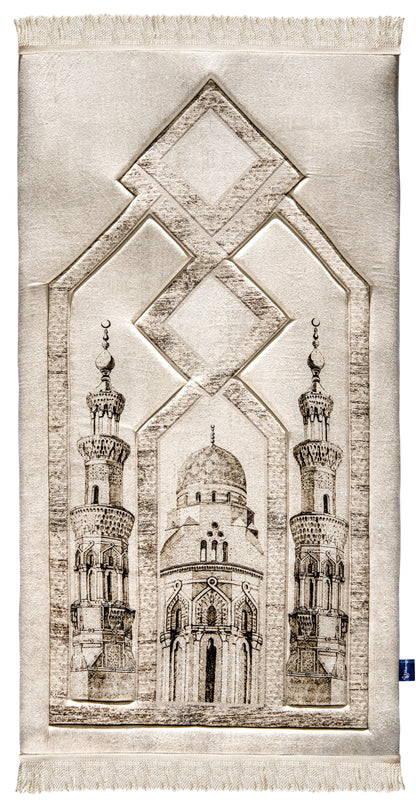 Old Cairo Mosque Premium Prayer Mat