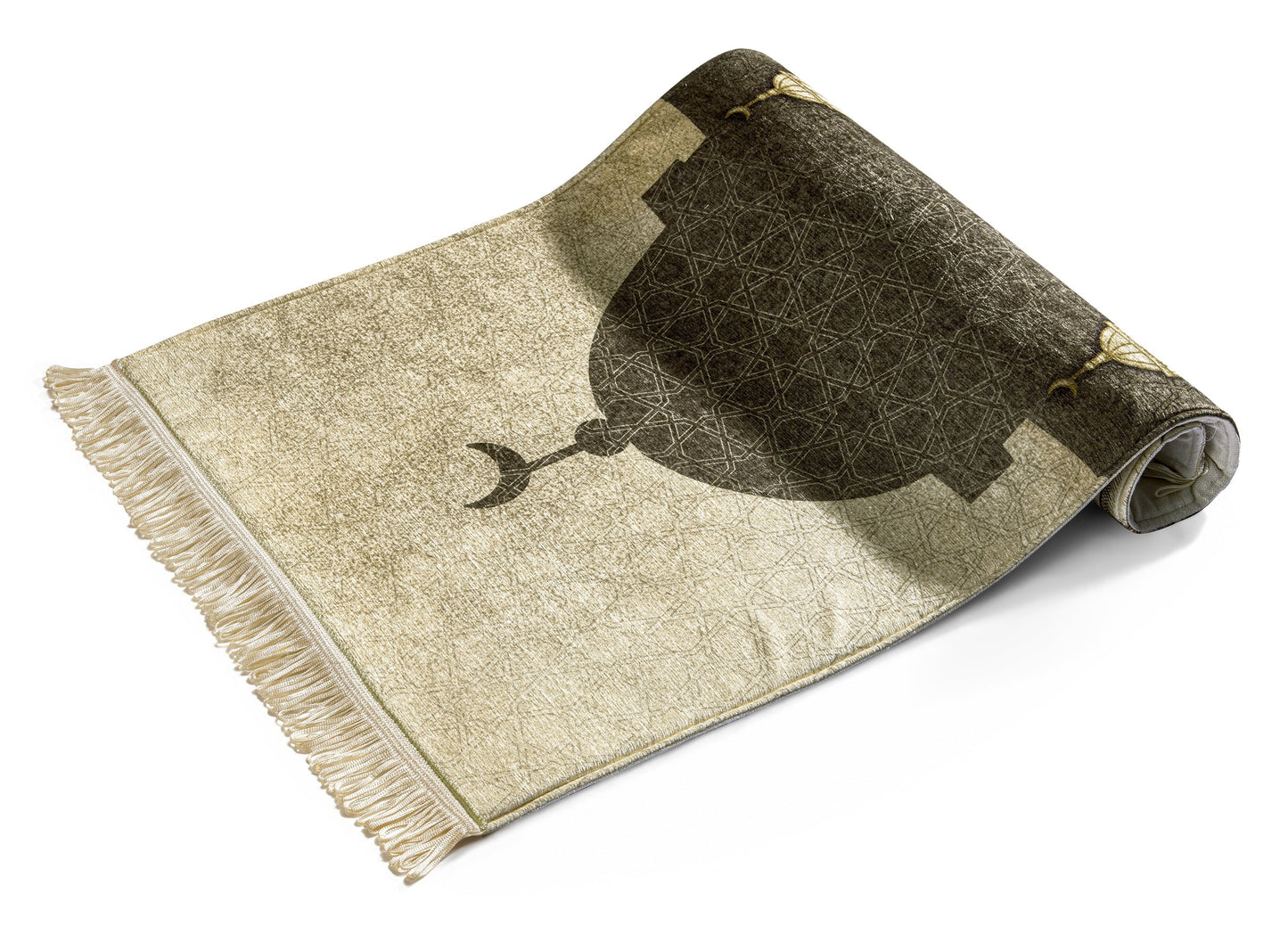 Beige Great Mosque Original Prayer Mat