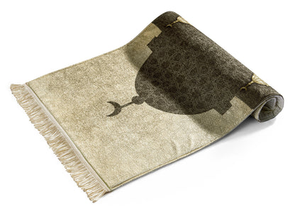Beige Great Mosque Original Prayer Mat