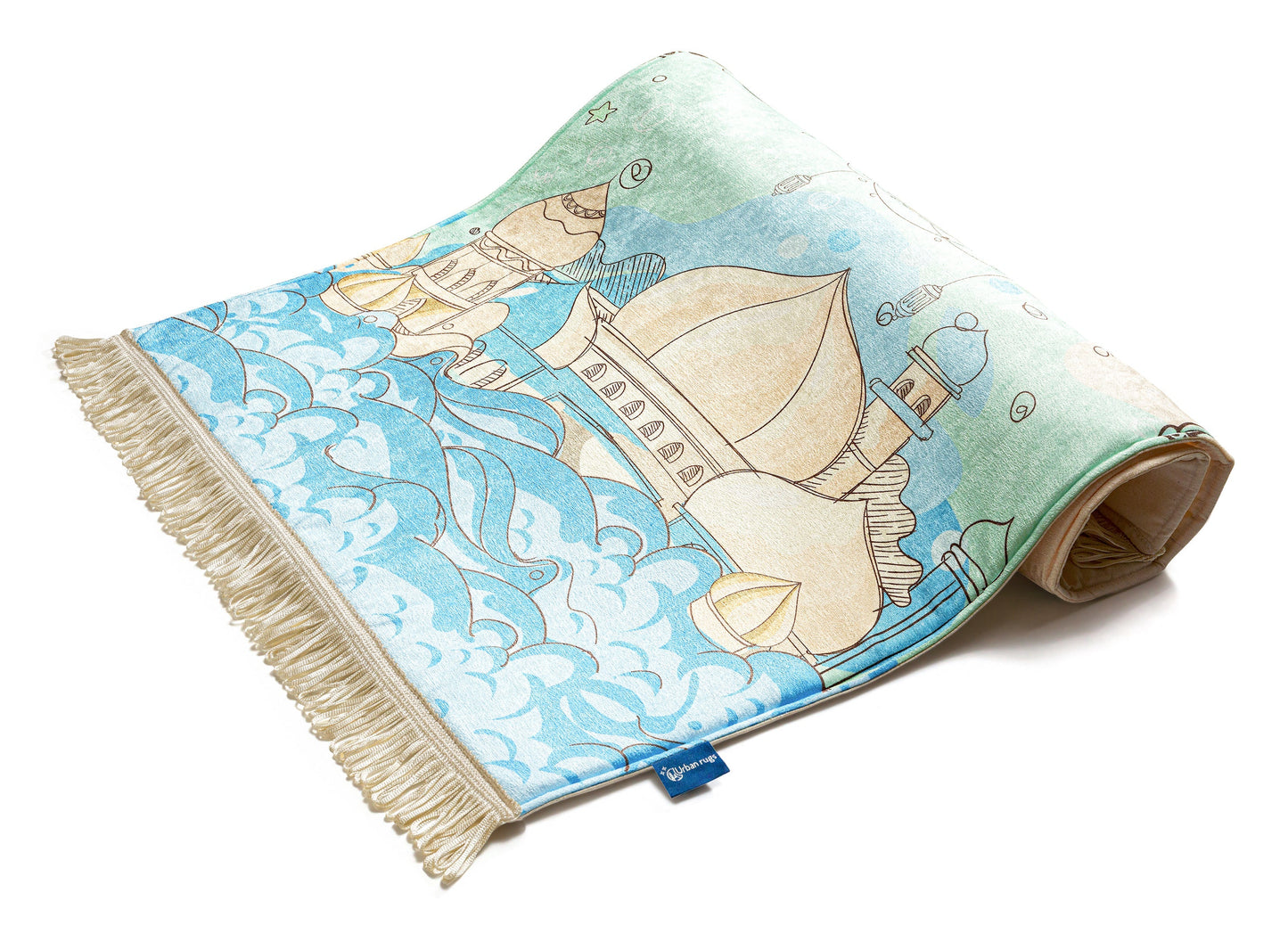 Blue Waves Original Prayer Mat