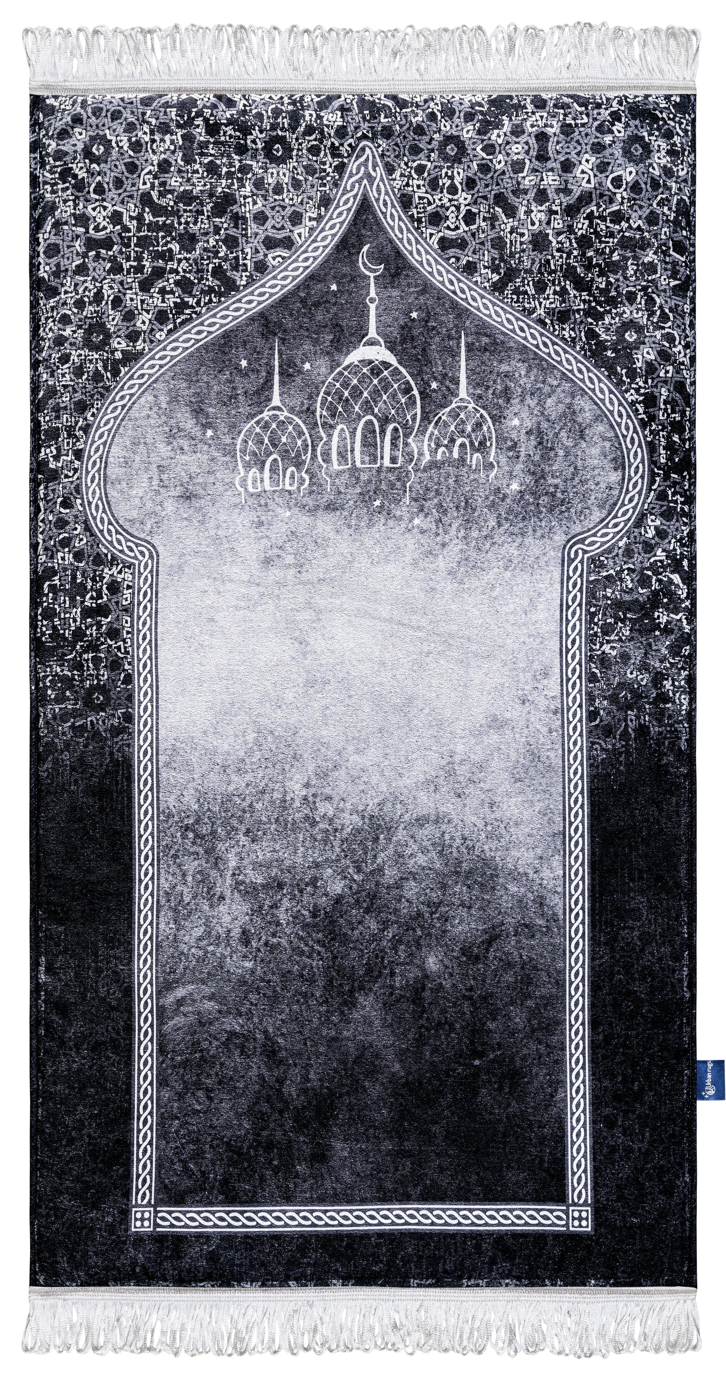 Black Sparkle Original Prayer Mat