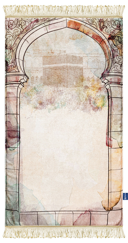 Kaaba Window View Original Prayer Mat